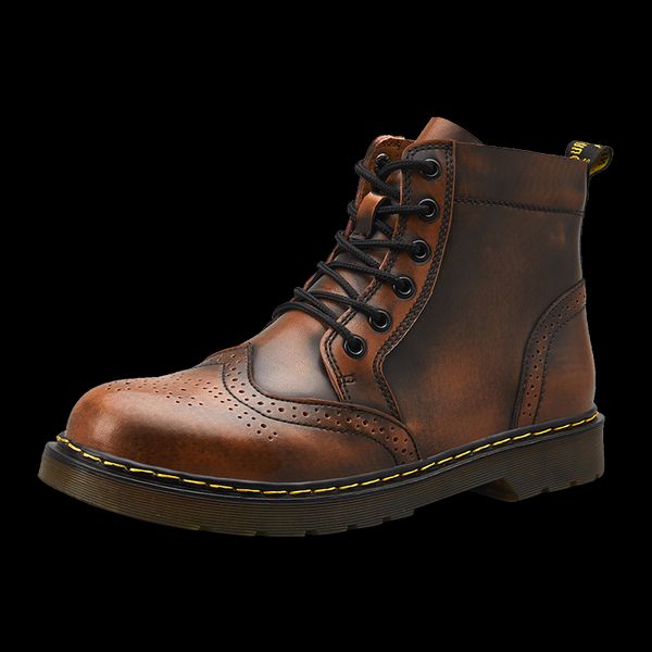 genuine leather men boots winter waterproof ankle boots riding outdoor working snow men shoes 2019 new, Black
genuine leather men boots winter waterproof ankle boots riding outdoor working snow men shoes 2019 new, Black