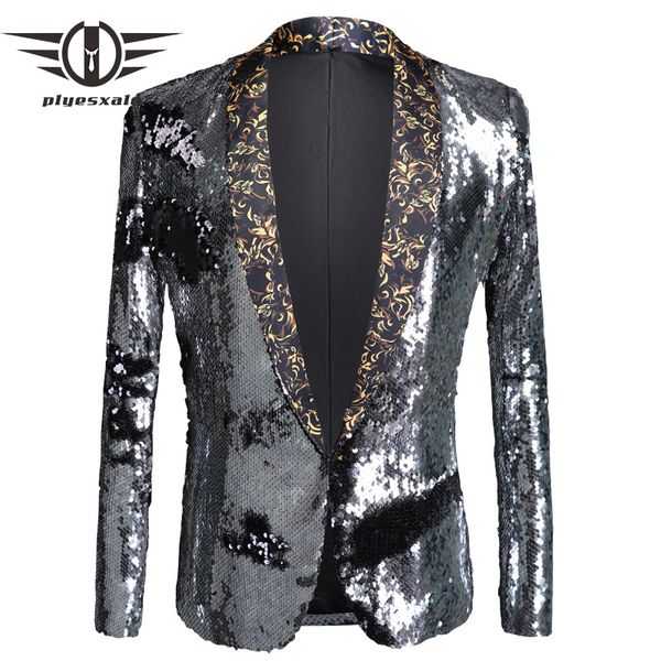 us size men sequin blazer slim fit mens glitter blazer jacket blue gold silver prom paillette blazers bar dj stage wear q551, White;black
us size men sequin blazer slim fit mens glitter blazer jacket blue gold silver prom paillette blazers bar dj stage wear q551, White;black