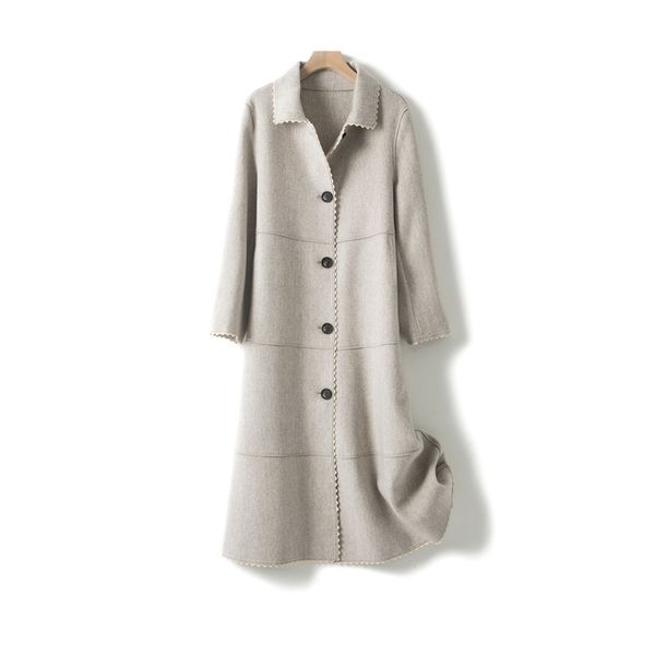 shuchan women long coat a-line single breasted turn-down collar solid office lady middle aged winter fashion new winter warm, Black
shuchan women long coat a-line single breasted turn-down collar solid office lady middle aged winter fashion new winter warm, Black