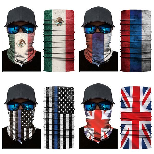 riding mask national flag pattern creative magic headscarf head scarf outdoor activities neck tube snowboarding keep warm, Black 
riding mask national flag pattern creative magic headscarf head scarf outdoor activities neck tube snowboarding keep warm, Black