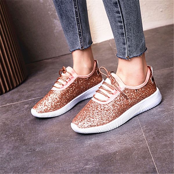 akexiya new women's sneakers casual ladies flat heel sneakers sequins fashion walking girl women's soft shoes, Black
akexiya new women's sneakers casual ladies flat heel sneakers sequins fashion walking girl women's soft shoes, Black