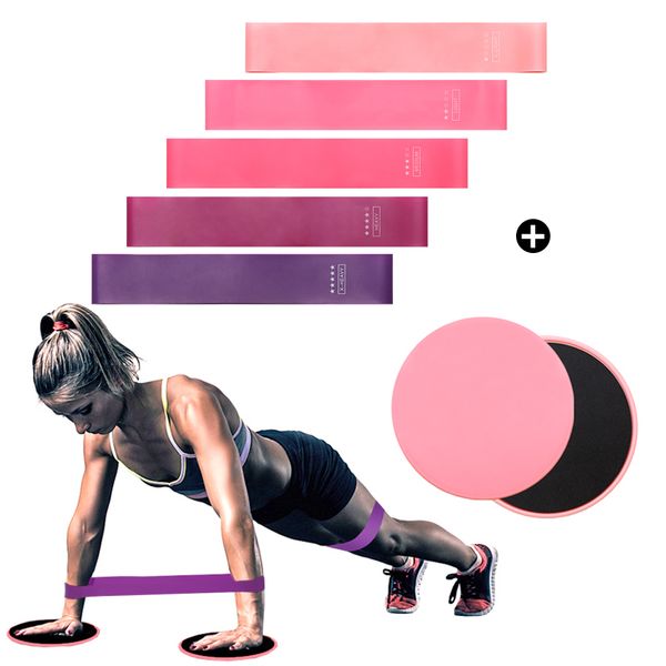 resistance bands with gliding discs slider yoga sport training rubber fitness gum workout gym pilates strength fitness equipment
resistance bands with gliding discs slider yoga sport training rubber fitness gum workout gym pilates strength fitness equipment