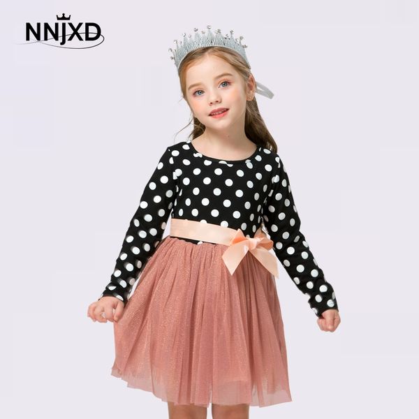 2 7t girl dress princess autumn winter long sleeve polka dots kids dresses for baby girls casual holiday party clothes infantil, Red;yellow
2 7t girl dress princess autumn winter long sleeve polka dots kids dresses for baby girls casual holiday party clothes infantil, Red;yellow