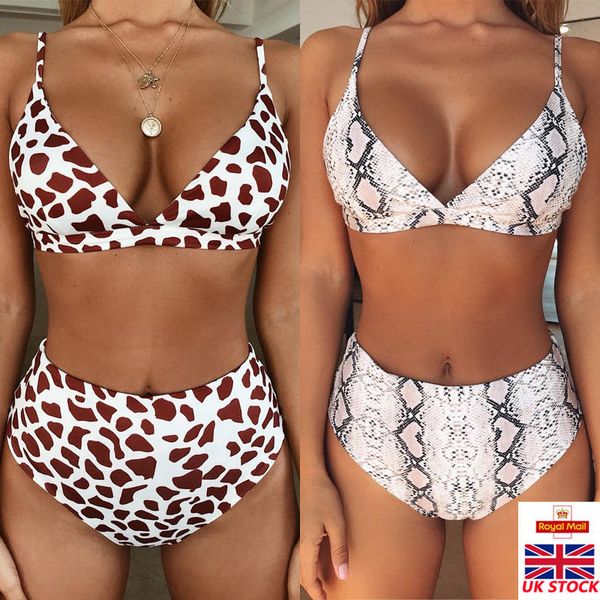 women bandage bikini 2pcs set push-up animal print leopard high waist beach swimsuit bandeau padded bra bathing suit swimwear, White;black
women bandage bikini 2pcs set push-up animal print leopard high waist beach swimsuit bandeau padded bra bathing suit swimwear, White;black