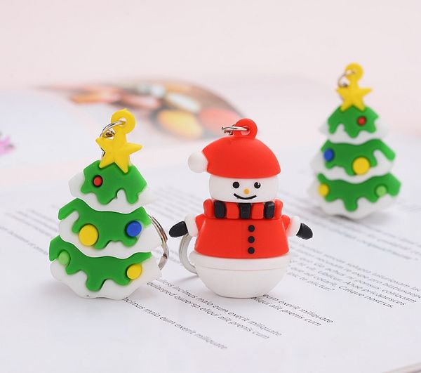 5pcs 3d soft pvc christmas tree snowman key pendant keychain key buckle, car bag accessories, christmas gift, creative ring, Silver
5pcs 3d soft pvc christmas tree snowman key pendant keychain key buckle, car bag accessories, christmas gift, creative ring, Silver
