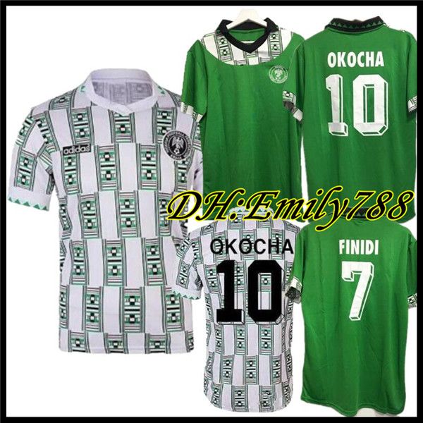 1994 nigeriaretro soccer jerseys 94 football shirt okocha jersey yekini classic maillot de foot, Black;yellow
1994 nigeriaretro soccer jerseys 94 football shirt okocha jersey yekini classic maillot de foot, Black;yellow