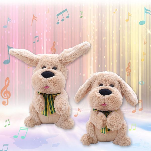 soft cuddly clapping ears clap dog electric singing ear plush toy dog for kids gift for activity learning
soft cuddly clapping ears clap dog electric singing ear plush toy dog for kids gift for activity learning