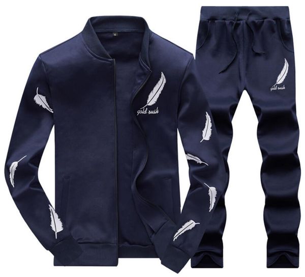 mens baseball jacket pants tracksuits sports teenager clothing sets fashion feather design printed suits, Gray
mens baseball jacket pants tracksuits sports teenager clothing sets fashion feather design printed suits, Gray