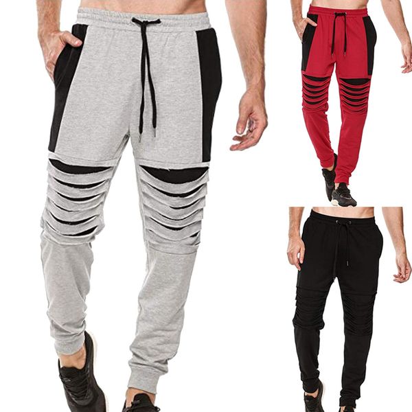 mens fashion men's broken hole casual solid loose sweatpants trousers jogger baggy harem cargo pants jogger dancing pant z0313, Black
mens fashion men's broken hole casual solid loose sweatpants trousers jogger baggy harem cargo pants jogger dancing pant z0313, Black