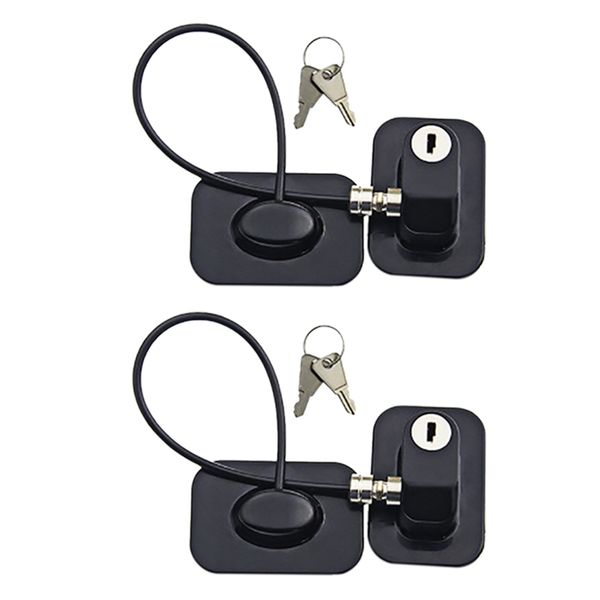 2 pcs strong adhesive refrigerator door lock file drawer lock child safety cupboard with key
2 pcs strong adhesive refrigerator door lock file drawer lock child safety cupboard with key