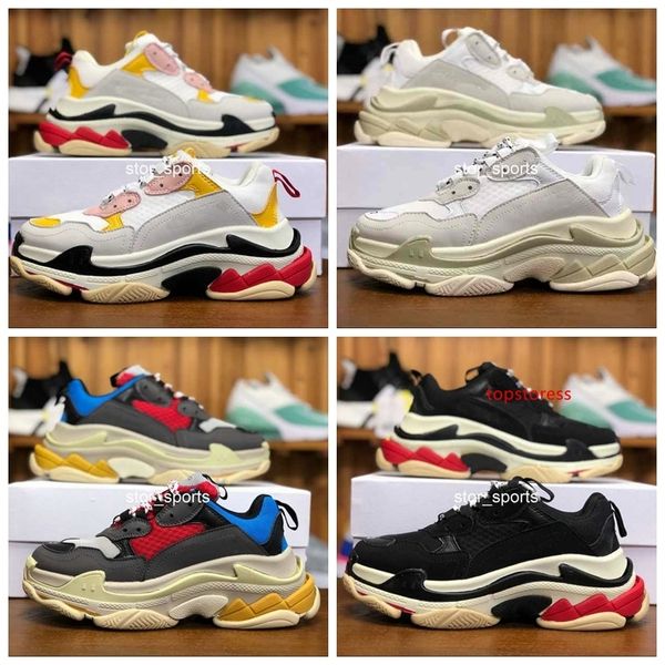fashion designer paris 17fw triple-s triple s sneaker desi luxury dad shoes for men's women beige black sports running shoes 36-45
fashion designer paris 17fw triple-s triple s sneaker desi luxury dad shoes for men's women beige black sports running shoes 36-45