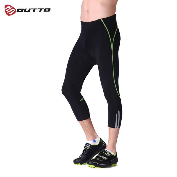 outto men's cycling shorts gel 3d padded bicycle 3/4 pants reflective bicycle tights breathable lycra summer road bike shorts, Black
outto men's cycling shorts gel 3d padded bicycle 3/4 pants reflective bicycle tights breathable lycra summer road bike shorts, Black