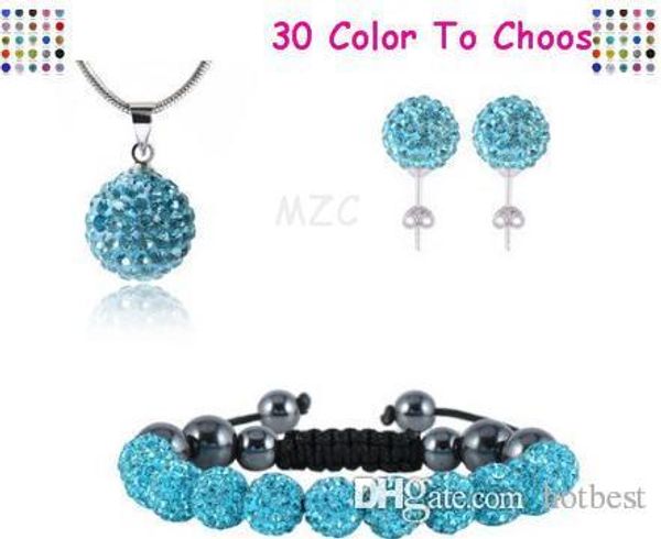 10pcs/lot 10mm crystal clay fasion new arrival disco bead rhinestone crystal set bracelet necklace studs earrings jewelry set o3522 p4, Black
10pcs/lot 10mm crystal clay fasion new arrival disco bead rhinestone crystal set bracelet necklace studs earrings jewelry set o3522 p4, Black