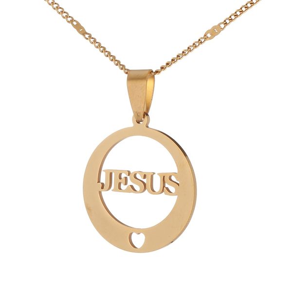 stainless steel jesus pendant necklace jewelry crucifix christian necklaces for church round pendant heart jewlry gifts, Silver
stainless steel jesus pendant necklace jewelry crucifix christian necklaces for church round pendant heart jewlry gifts, Silver