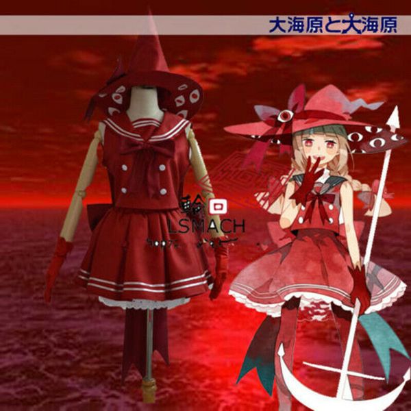 wadanohara and the great blue sea sailor равномерное косплей красное платье, Black;red
wadanohara and the great blue sea sailor равномерное косплей красное платье, Black;red