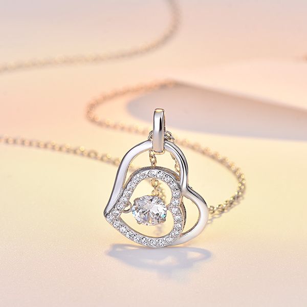 s925 sterling silver smart heartbeat necklace female korean version of simple student temperament creative heart pendant short0
s925 sterling silver smart heartbeat necklace female korean version of simple student temperament creative heart pendant short0