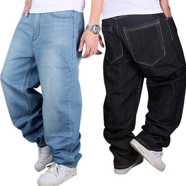 fashion men's jeans baggy loose denim hip-hop rap skateboard pants streetwear, Black
fashion men's jeans baggy loose denim hip-hop rap skateboard pants streetwear, Black