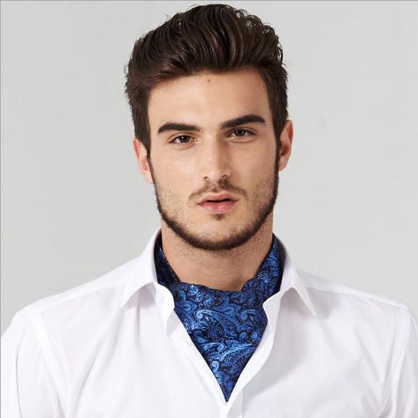 2019 europe and the united states british new business men's scarf wild wave dot polyester silk shirt neckline suit scarf, Black;purple
2019 europe and the united states british new business men's scarf wild wave dot polyester silk shirt neckline suit scarf, Black;purple