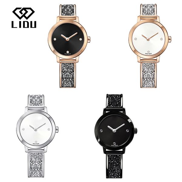 lidu fashion elegant crystal watch multi - color gifts for friends mail manufacturers wholesale, Golden;silver
lidu fashion elegant crystal watch multi - color gifts for friends mail manufacturers wholesale, Golden;silver