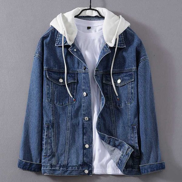 new denim jacket men hooded sportswear outdoors casual fashion jeans jackets hoodies cowboy mens jacket and coat plus size 4xl, Black;brown
new denim jacket men hooded sportswear outdoors casual fashion jeans jackets hoodies cowboy mens jacket and coat plus size 4xl, Black;brown