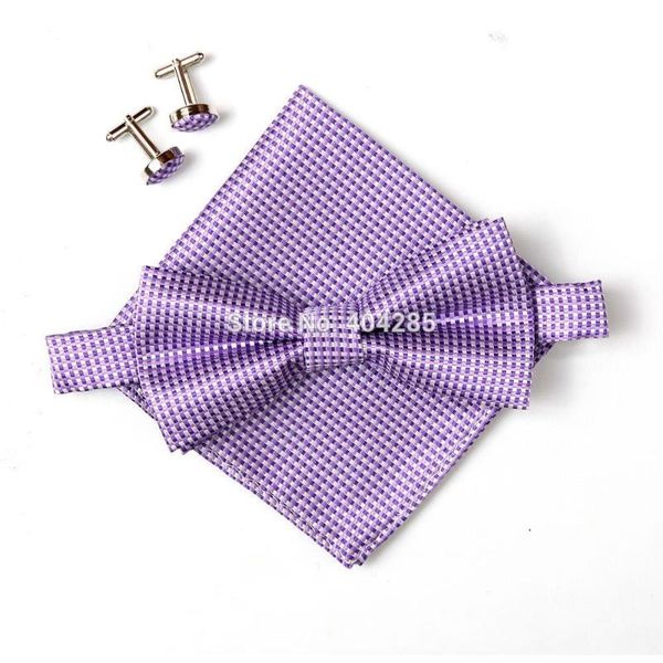 2020 new plaid men's neck tie set bowties hanky cufflinks butterfly pocket square handkerchief, Black;gray
2020 new plaid men's neck tie set bowties hanky cufflinks butterfly pocket square handkerchief, Black;gray