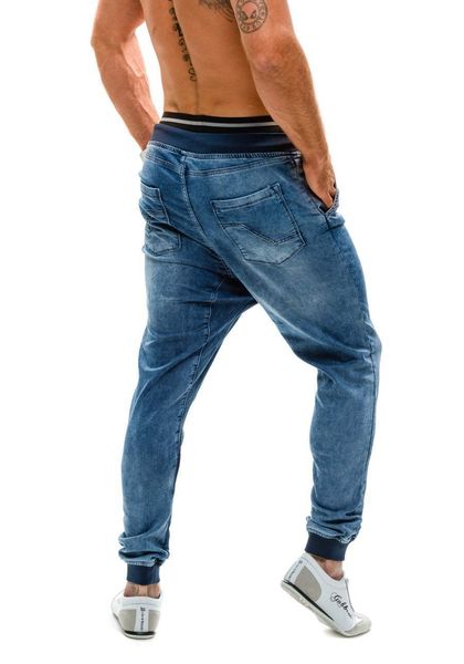 mens высокой талией джинсы повседневный шаровары эластичный пояс омывается дряблая denim blue pantalones
mens высокой талией джинсы повседневный шаровары эластичный пояс омывается дряблая denim blue pantalones