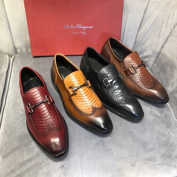 2 new arrival ltaly brand luxury designer s f mens dress formal shoes genuine leather men designers shoes business shoes, Black
2 new arrival ltaly brand luxury designer s f mens dress formal shoes genuine leather men designers shoes business shoes, Black