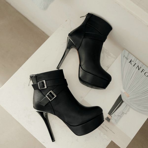 black green womens ankle boots 12cm high heel boots stiletto platform 2019 winter autumn fashion buckle party dress
black green womens ankle boots 12cm high heel boots stiletto platform 2019 winter autumn fashion buckle party dress