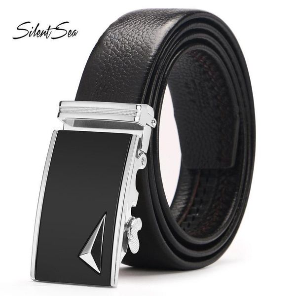 silentsea men genuine leather belts automatic buckle belts fashion waist strap cowhide men belt casual waistband male, Black;brown
silentsea men genuine leather belts automatic buckle belts fashion waist strap cowhide men belt casual waistband male, Black;brown