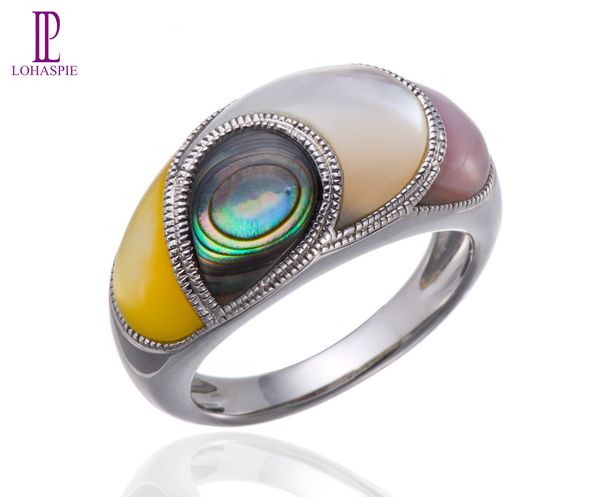 solid 925 sterling silver ring for women gift multicolor mother of pearl abalone shell unique design elegant classic birthday jewelry, Slivery;golden
solid 925 sterling silver ring for women gift multicolor mother of pearl abalone shell unique design elegant classic birthday jewelry, Slivery;golden