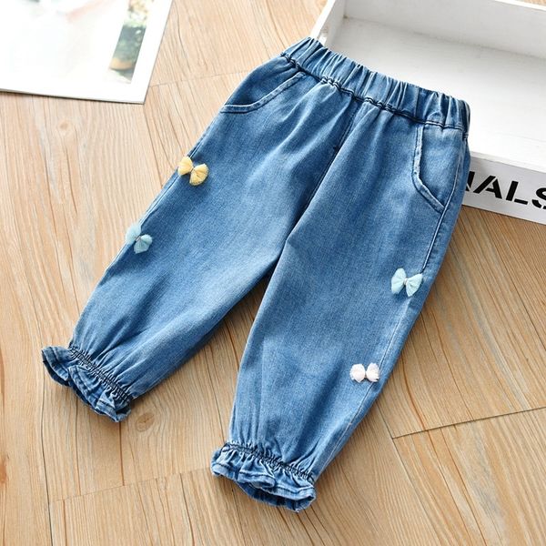 girls in 2020 season pure color cartoon stretch jeans and jeans calf pants for small and medium-sized children all-match pants cotton, Blue
girls in 2020 season pure color cartoon stretch jeans and jeans calf pants for small and medium-sized children all-match pants cotton, Blue