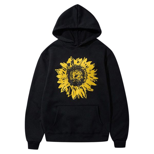 womens hoodies sweatshirt sunflower print hooded loose casual long sleeve hoodie sweatshirt jumper pullover blouse moletom, Black
womens hoodies sweatshirt sunflower print hooded loose casual long sleeve hoodie sweatshirt jumper pullover blouse moletom, Black