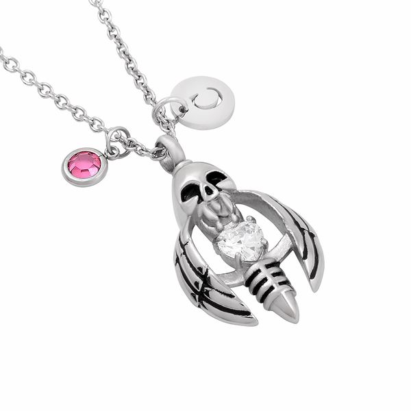 ijmd0020 flying wings skull crystal heart cremation souvenir necklace for ashes urn memorial keepsake pendant jewelry, Silver
ijmd0020 flying wings skull crystal heart cremation souvenir necklace for ashes urn memorial keepsake pendant jewelry, Silver