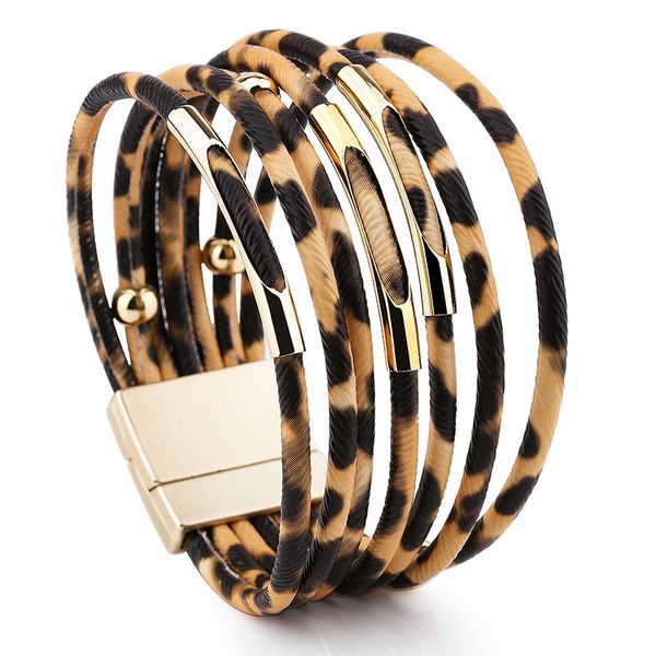 leopard кожаный браслет для женщин мода магнитная застежка браслеты шарма браслеты элегантный многослойные wrap браслет ювелирных изделий по
leopard кожаный браслет для женщин мода магнитная застежка браслеты шарма браслеты элегантный многослойные wrap браслет ювелирных изделий по