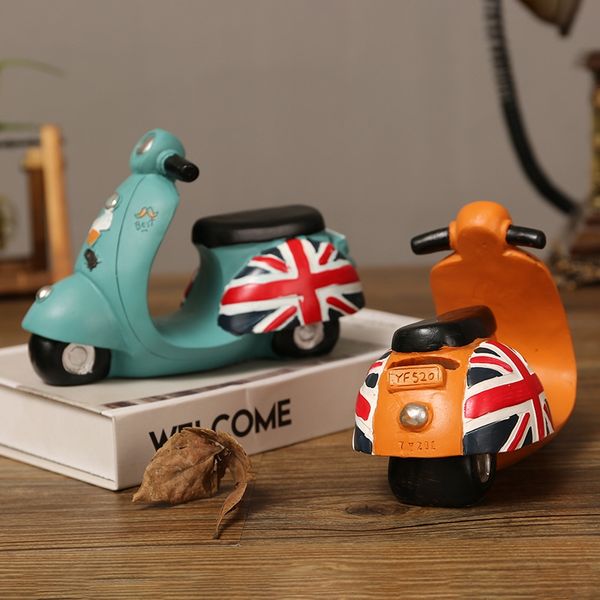 british retro piggy bank motorcycle model decoration figurines living room cafe resin motorcycle craft ornament home decor blue
british retro piggy bank motorcycle model decoration figurines living room cafe resin motorcycle craft ornament home decor blue