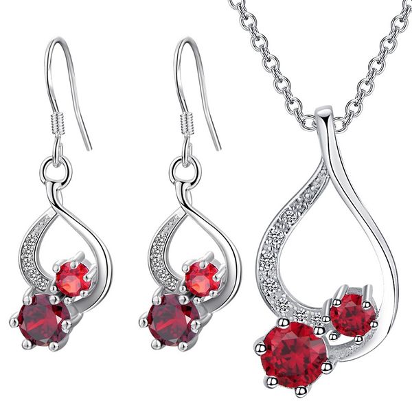 european fashion two pieces jewelry sets crystal necklace earrings for women wedding party exquisite jewelry accessories, Silver
european fashion two pieces jewelry sets crystal necklace earrings for women wedding party exquisite jewelry accessories, Silver