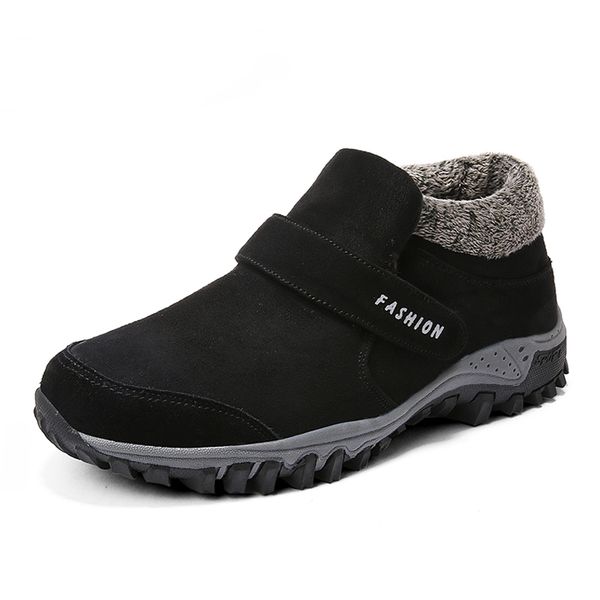 winter men boots shoes russian style winter snow boots suede leather men women boots with fur winter shoes men, Black
winter men boots shoes russian style winter snow boots suede leather men women boots with fur winter shoes men, Black