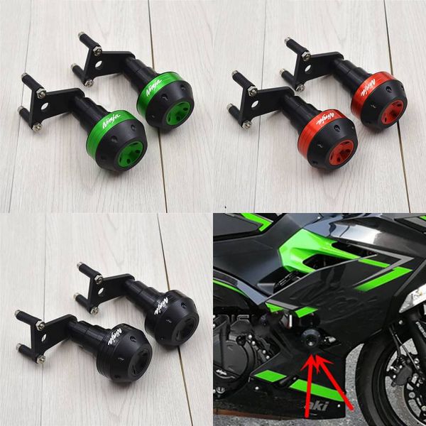 exhaust pipe system sliders for ninja400 z400 2018 2019 frame sliders engine protective guard cover falling protection
exhaust pipe system sliders for ninja400 z400 2018 2019 frame sliders engine protective guard cover falling protection