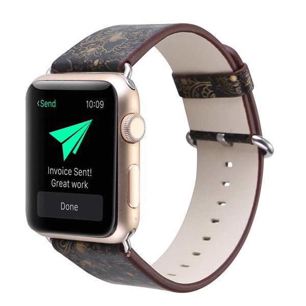 for apple watch bands wristband smart straps 38/40mm 42/44mm designer sport phoenix flower leather belt replacements iwatch series 54321, Black;brown
for apple watch bands wristband smart straps 38/40mm 42/44mm designer sport phoenix flower leather belt replacements iwatch series 54321, Black;brown