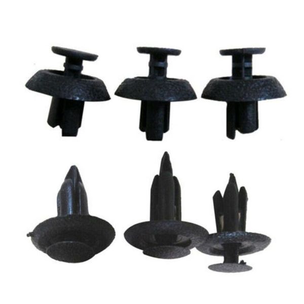 100pcs auto black mixed plastic fastener screw rivets clips kit for car bumper fender trims fastener screw rivets clips
100pcs auto black mixed plastic fastener screw rivets clips kit for car bumper fender trims fastener screw rivets clips