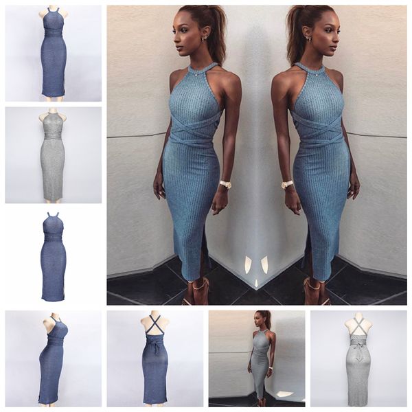 spot dresses european spring and summer fashion sling cross solid color backless sleeveless casual dress, support mixed batch, Black;gray
spot dresses european spring and summer fashion sling cross solid color backless sleeveless casual dress, support mixed batch, Black;gray