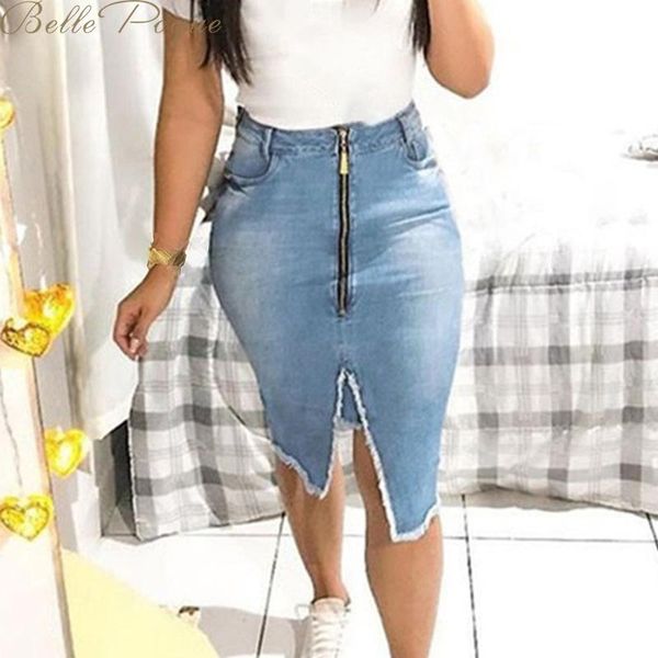 belle poque high waist long denim skirt for women summer 2019 mini skirks jean pencil skirt irregular plus size, Black
belle poque high waist long denim skirt for women summer 2019 mini skirks jean pencil skirt irregular plus size, Black