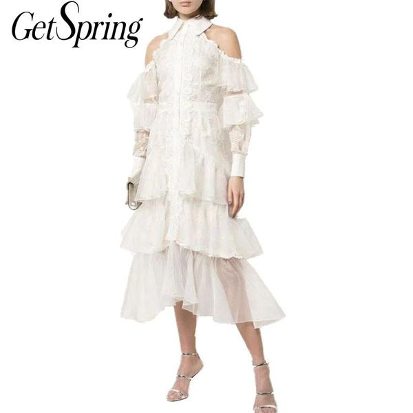 getspring women dress flare sleeve off shoulder dresses embroidery black white vintage mermaid dresses summer clothes women 2020, Black;gray
getspring women dress flare sleeve off shoulder dresses embroidery black white vintage mermaid dresses summer clothes women 2020, Black;gray