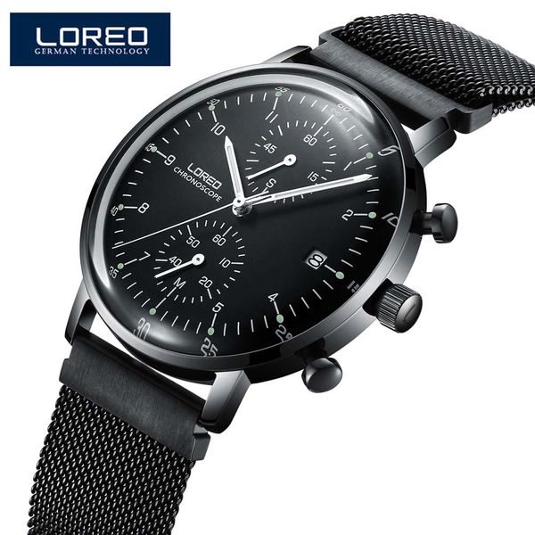 loreo fashion men watches male quartz watch men casual 316l stainless steel gauze belt waterproof sport watches, Slivery;brown
loreo fashion men watches male quartz watch men casual 316l stainless steel gauze belt waterproof sport watches, Slivery;brown