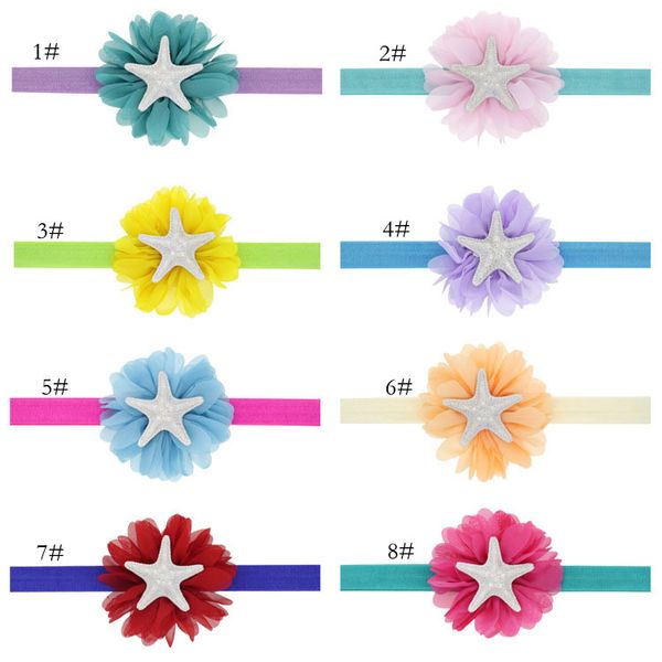baby girl princess elastic headband sweet starfish hairband hair accessories for birthday gift boutique, Slivery;white
baby girl princess elastic headband sweet starfish hairband hair accessories for birthday gift boutique, Slivery;white