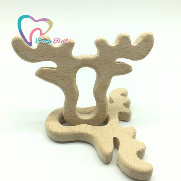 teeny teeth 5 pcs baby beech wood moose head teether baby crib toy teething accessories diy wood teething pendants,moose head, Silver
teeny teeth 5 pcs baby beech wood moose head teether baby crib toy teething accessories diy wood teething pendants,moose head, Silver