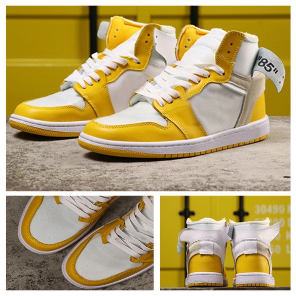 2019 designer 1 high og sample in yellow men basketball shoes 1s chicago mens outdoor trainers sneakers aq0818-149 with box
2019 designer 1 high og sample in yellow men basketball shoes 1s chicago mens outdoor trainers sneakers aq0818-149 with box