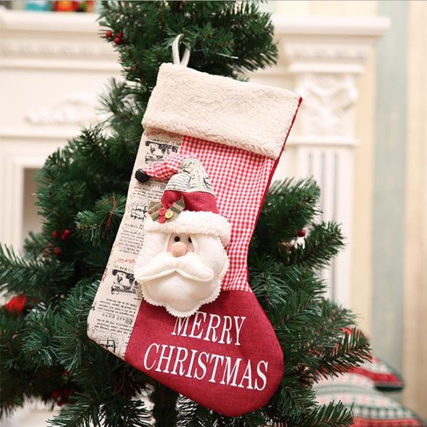 large size christmas stockings classic santa claus candy gift bag christmas decoration snowman elk boot
large size christmas stockings classic santa claus candy gift bag christmas decoration snowman elk boot