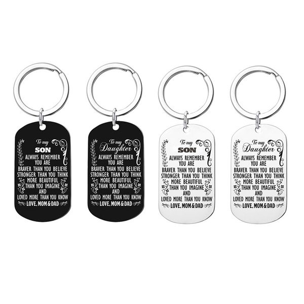 to my son to my daughter keychain stainless steel tag key ring gifts from dad mom just go forth birthday graduation gift, Silver
to my son to my daughter keychain stainless steel tag key ring gifts from dad mom just go forth birthday graduation gift, Silver