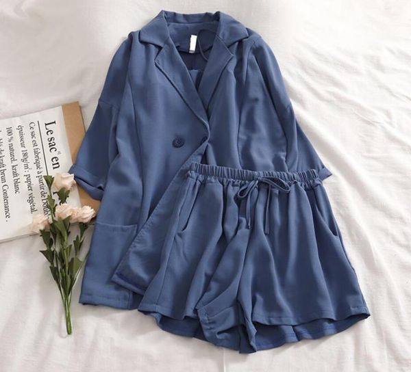 chic vest +jacket +simple pure color elastic waist shorts three-piece suit 3 piece outfits for women summer clothes, White
chic vest +jacket +simple pure color elastic waist shorts three-piece suit 3 piece outfits for women summer clothes, White